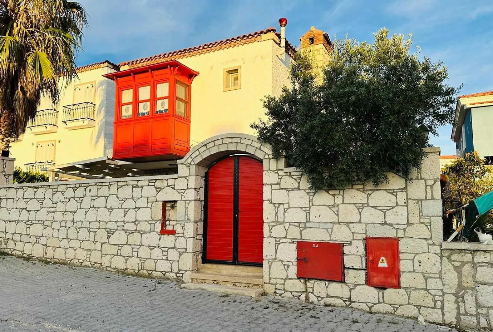 Evalacati - Villa Palma-Tamamen Muestakil Villa Çeşme