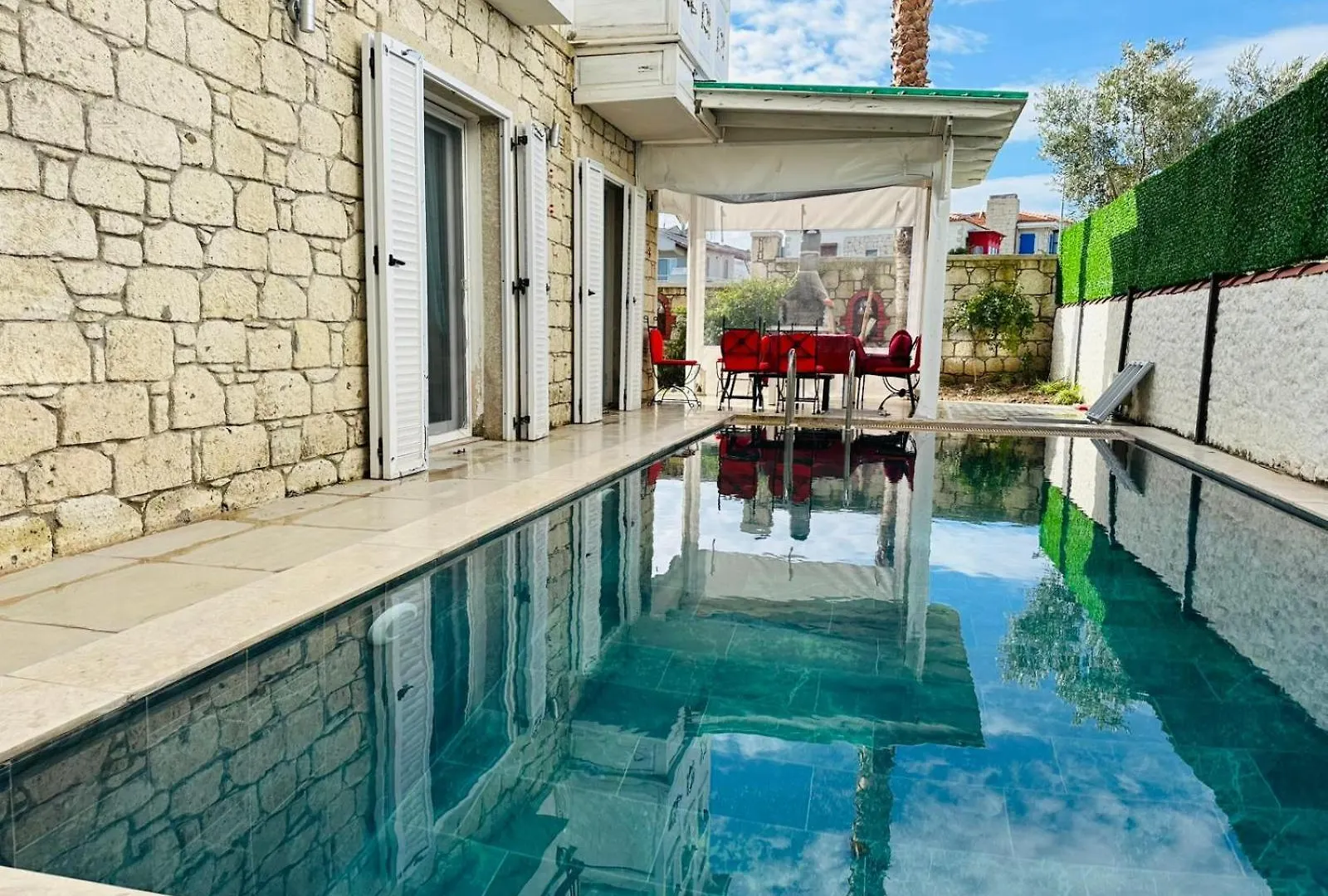Evalacati - Villa Palma-Tamamen Muestakil Villa Çeşme